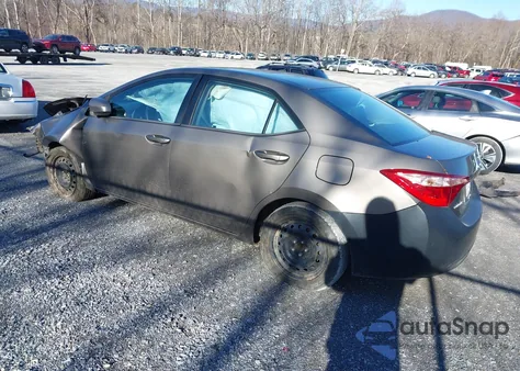 2018 Toyota Corolla Le from USA, damaged, VIN 5YFBURHE8JP753946